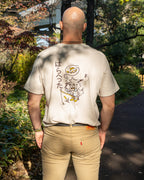 T-shirt - Pêche (mauvais jaune)